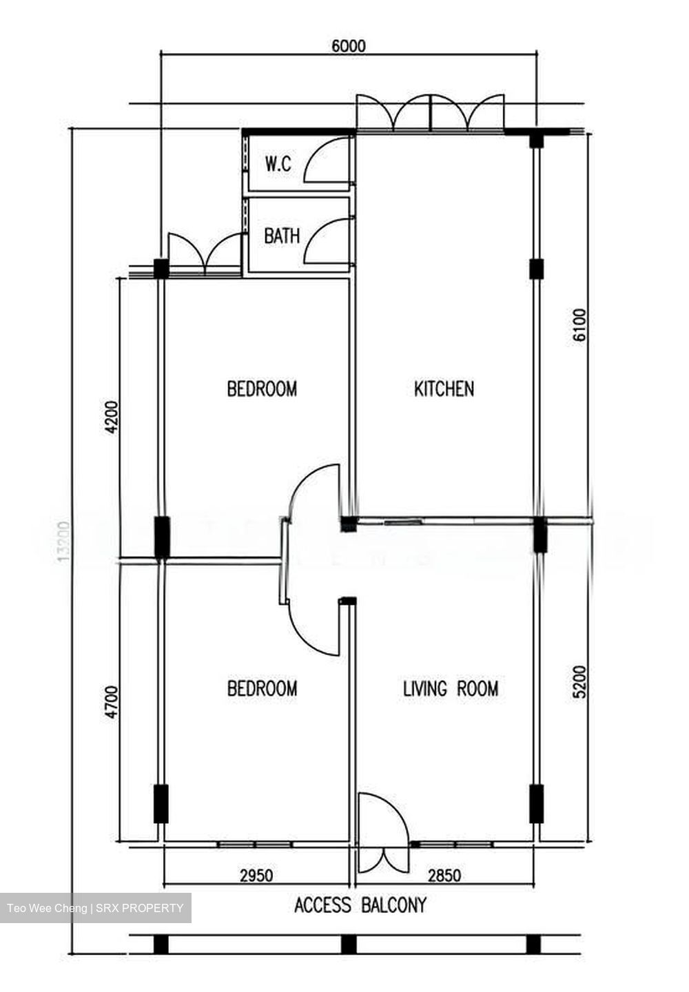 Blk 59 New Upper Changi Road (Bedok), HDB 3 Rooms #546549281